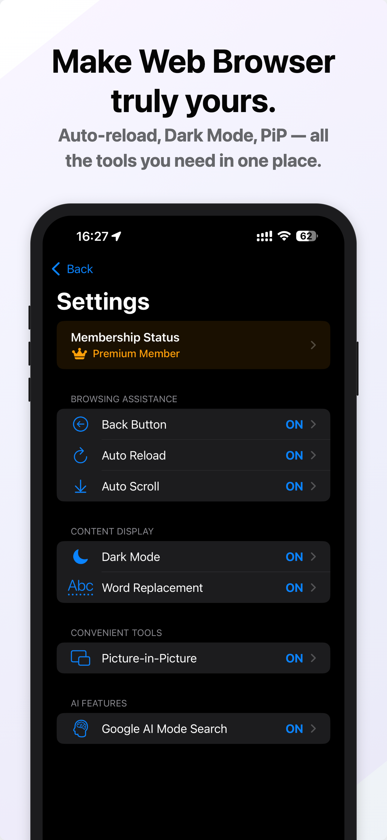 Main Features